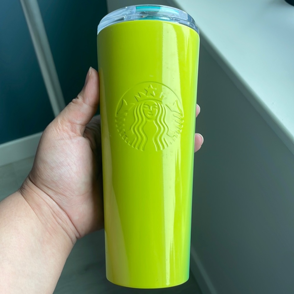 Starbucks metal cup